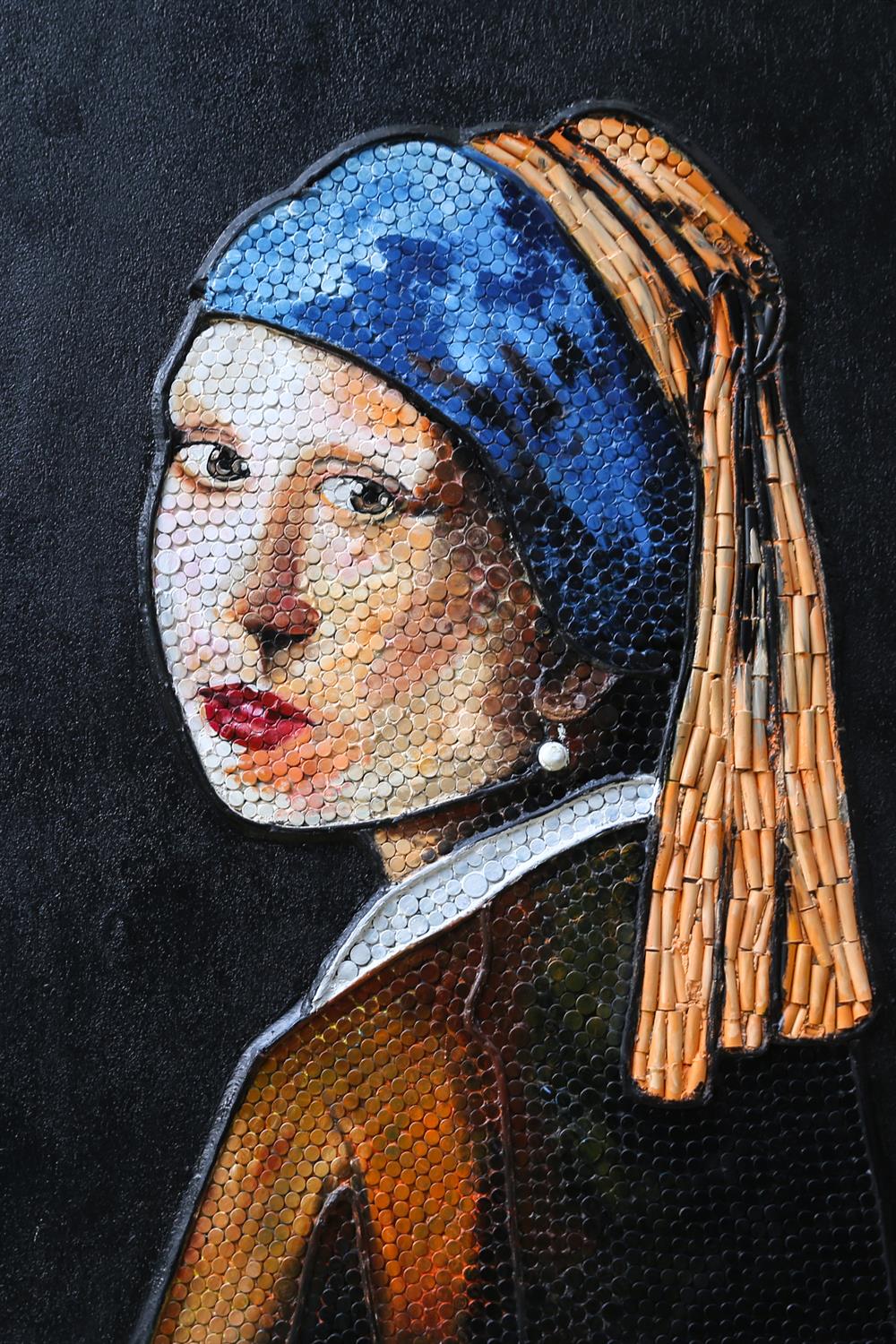 Turkey brings famous works of art to life with recycled materials