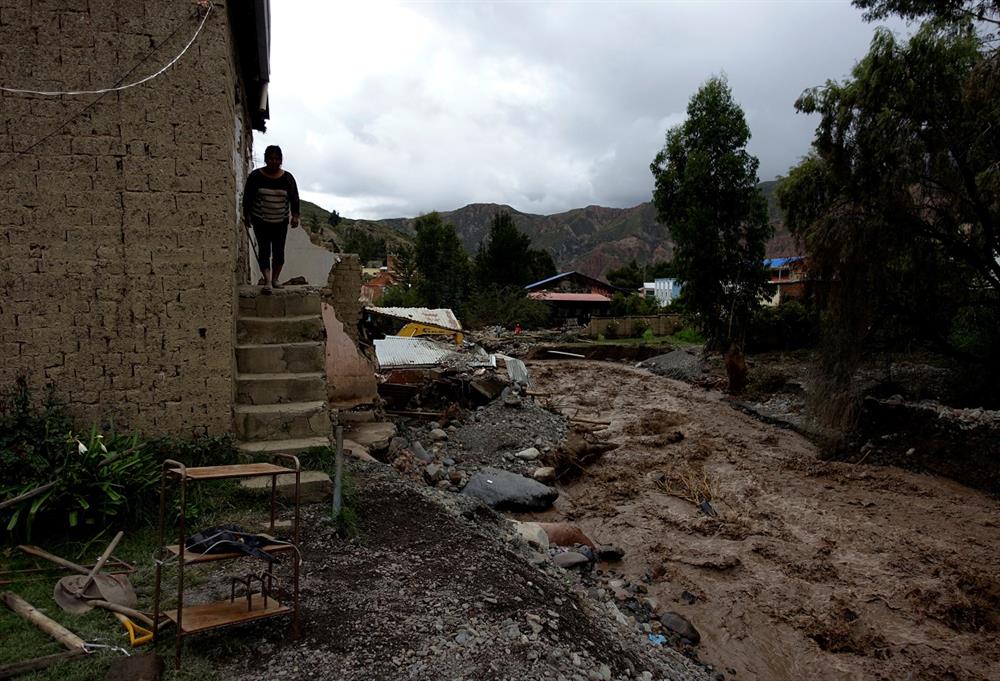 Rain-fueled Mudslides Devastate Local Community In La Paz, Bolivia