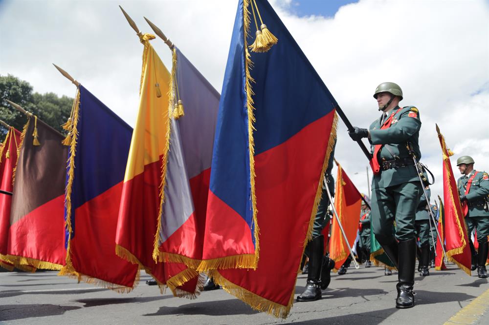 Colombia celebrates its 208th independence anniversary with a military
