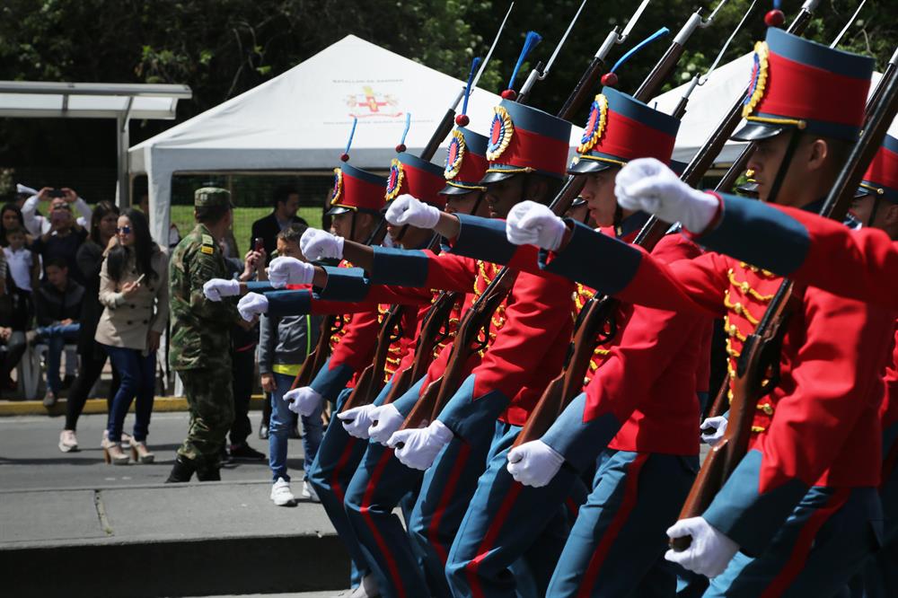 Colombia celebrates its 208th independence anniversary with a military