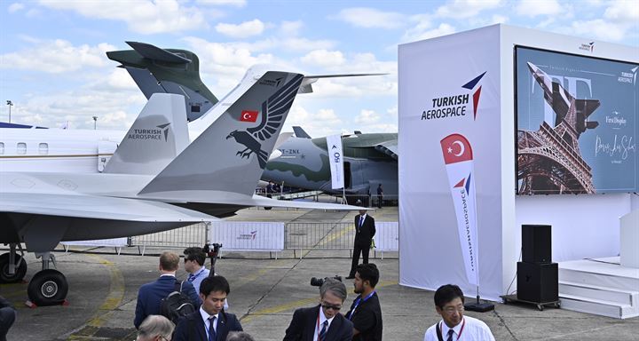 Turkey reveals national combat aircraft for first time at global Paris Airshow