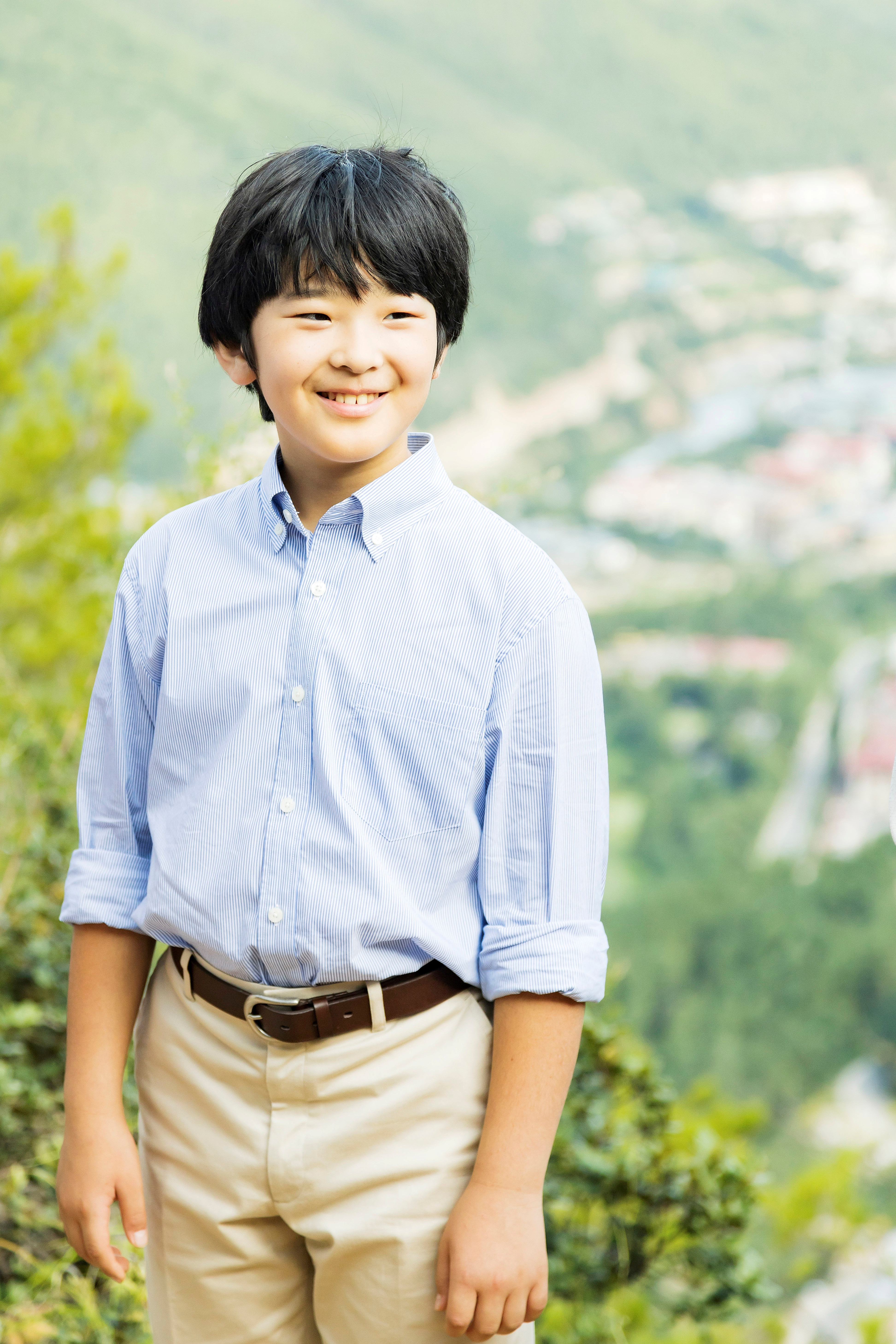 Japan Prince Hisahito The Son Of Crown Prince Akishino And Crown Princess Kiko In Bhutan