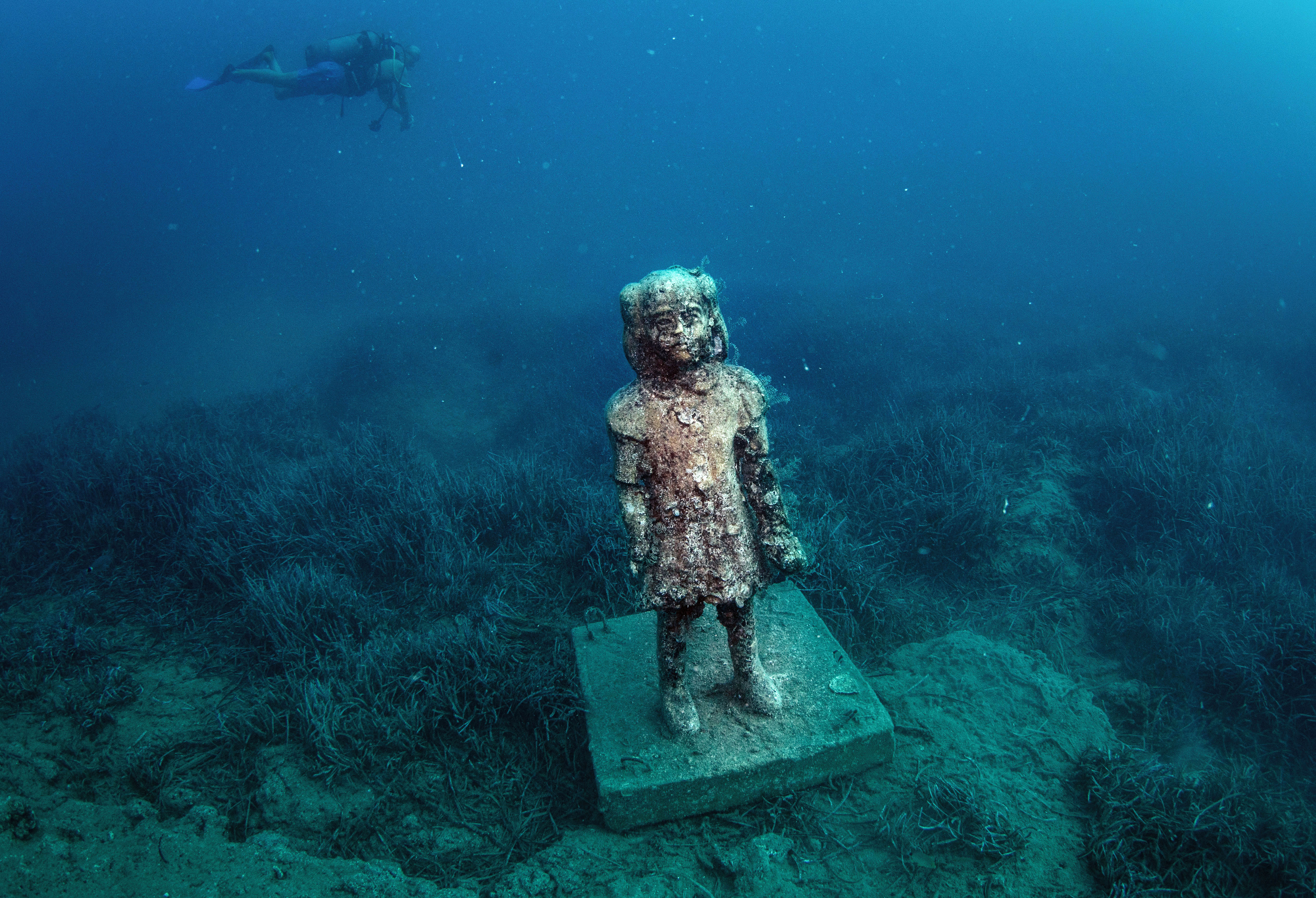 Turkey's first underwater museum 'Side Underwater Museum'