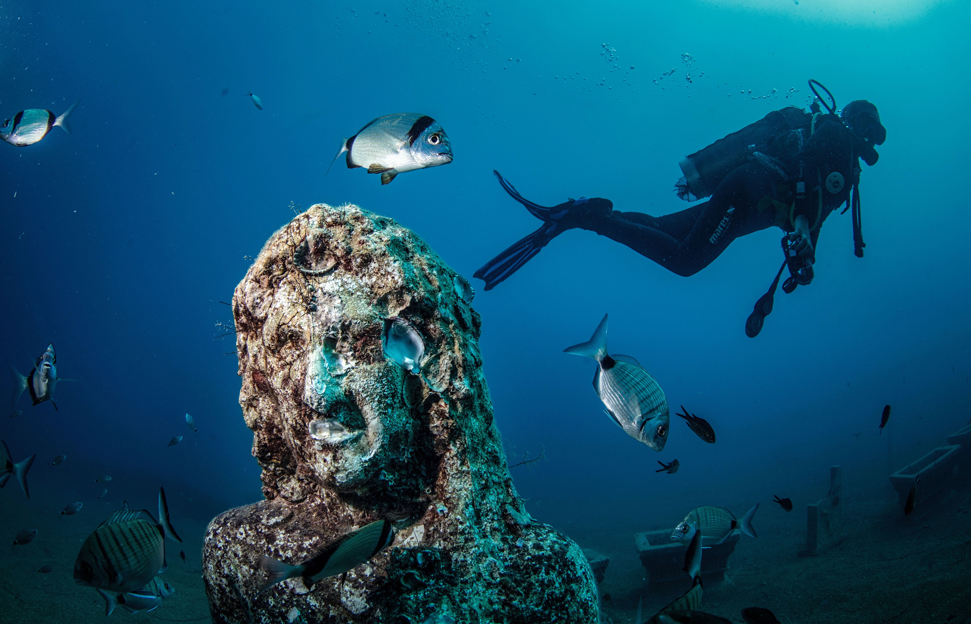 Turkey's first underwater museum 'Side Underwater Museum'