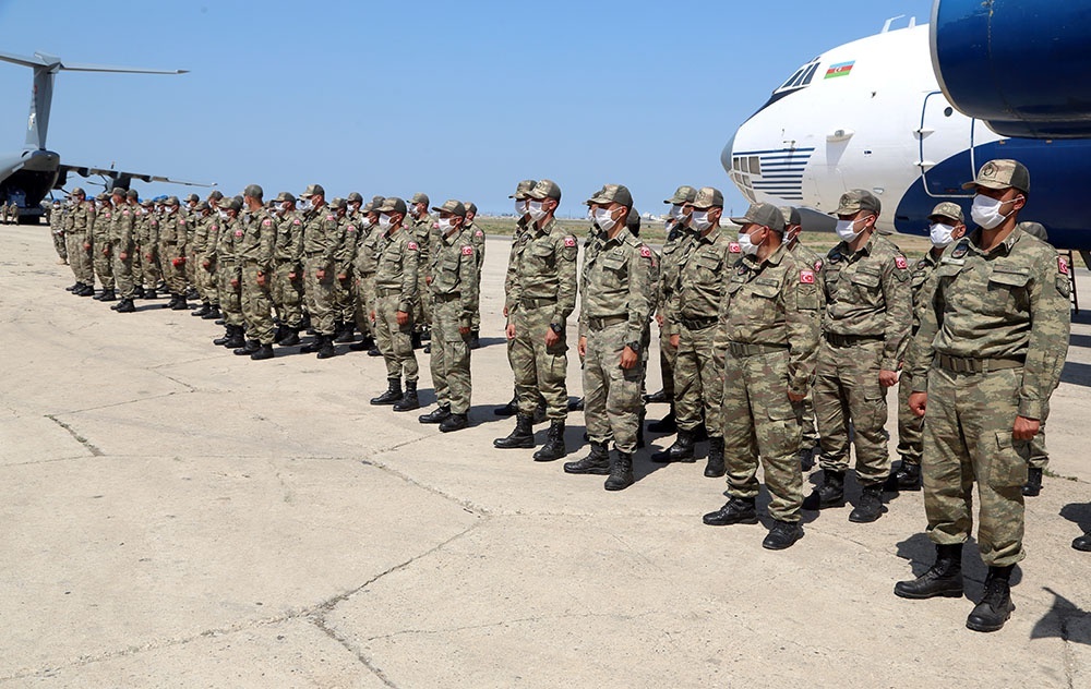 Turkish soldiers to attend joint exercise with Azerbaijan arrived in Baku