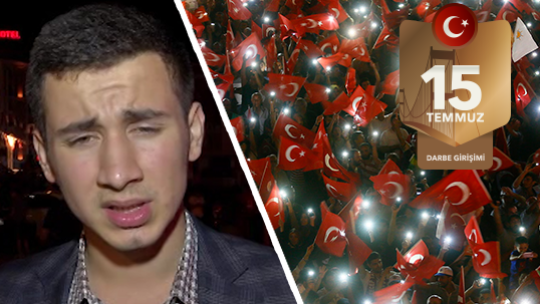 Cumhurbaşkanı alnından öptü 'Ayağa kalk' dedi