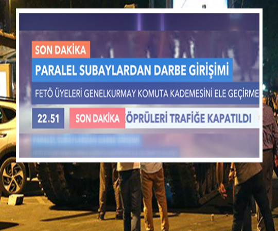 Halk darbeyi TVNET’ten öğrendi