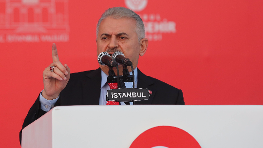 Yıldırım'ın 'Yenikapı' konuşması